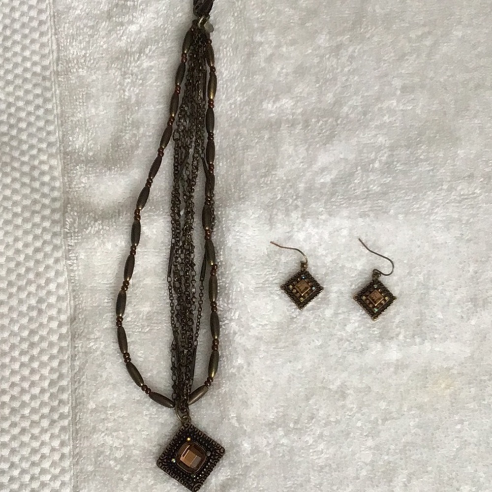 Premier designs BRAZIL necklace & earring set